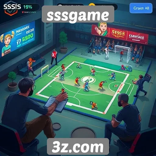 Análise da interface do usuário do site sssgame